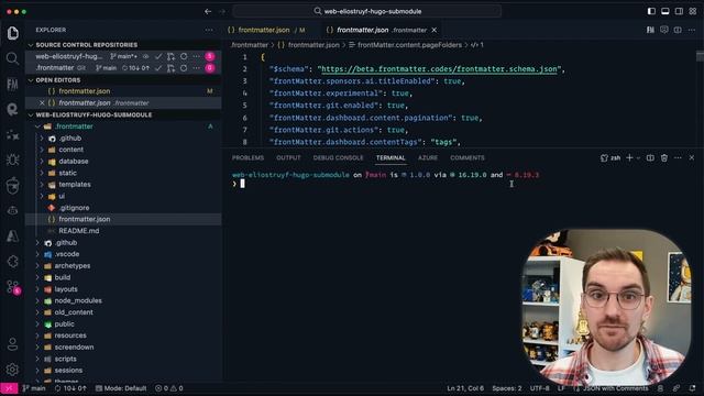 Managing my Hugo website with a content and asset submodule смотреть онлайн