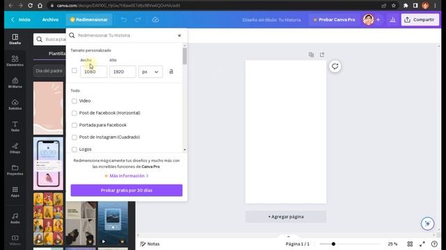 Cómo ROTAR o GIRAR PÁGINA en CANVA (Cambiar Las Dimensiones) смотреть онлайн