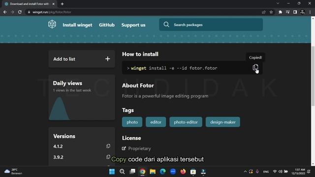 Download and Instal Aplikasi Microsoft Store dengan Winget melalui Command Prompt смотреть онлайн