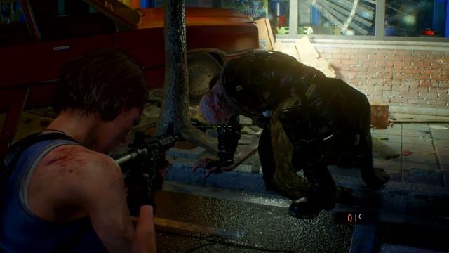 BOSS FIGHT - Resident Evil 3 Remake DEMO JILL VS NEMESIS (PS4) DODGE EVERY HIT смотреть онлайн