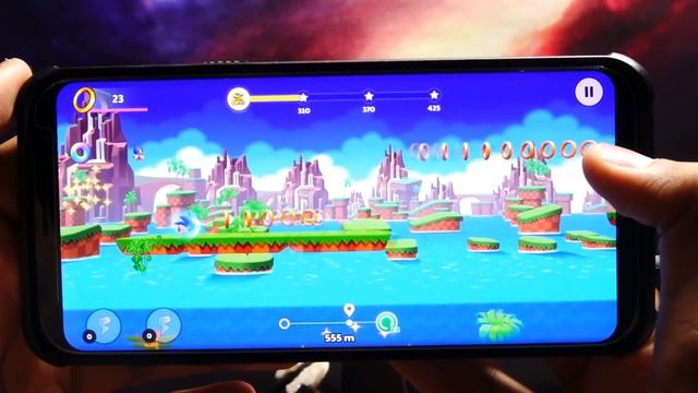 Sonic Runners Adventure - Samsung Galaxy S8+ Gameplay смотреть онлайн