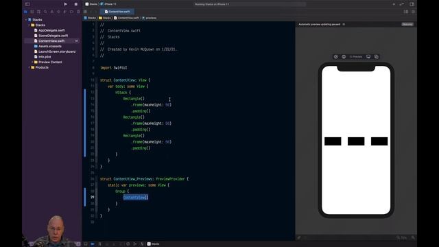 Introduction to VStack, HStack & ZStack смотреть онлайн