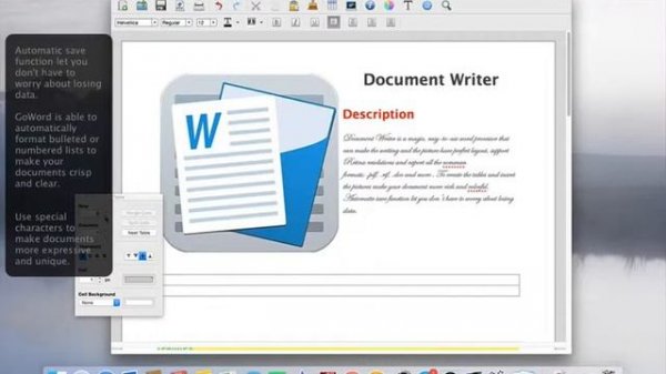 Document Writer for Microsoft Word Edition and Open Office Format
