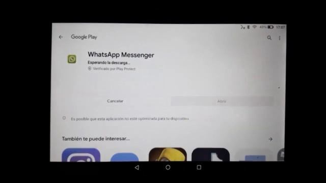 INSTALAR WHATSAPP en Tablet Amazon Fire 7 y 8 , facilito смотреть онлайн