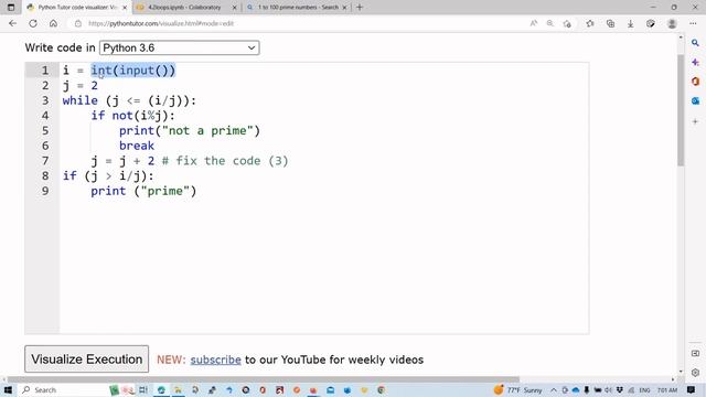 Logic Explain - Programming in Python - 1 | 4.2 Prime Number? смотреть онлайн