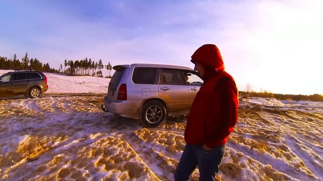 субару на песчаном карьере смотреть онлайн