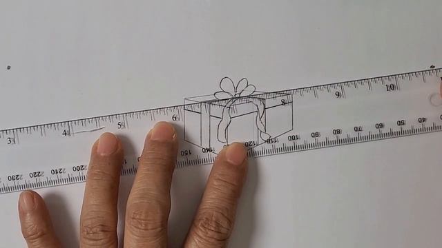 How to draw a in 2 point perspective, a gift box смотреть онлайн
