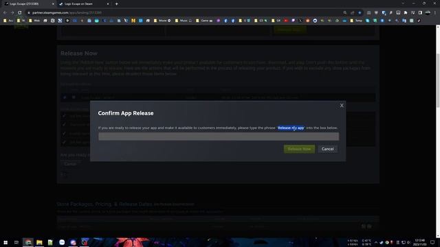 Logic Escape - Release my game on Steam - The final step смотреть онлайн