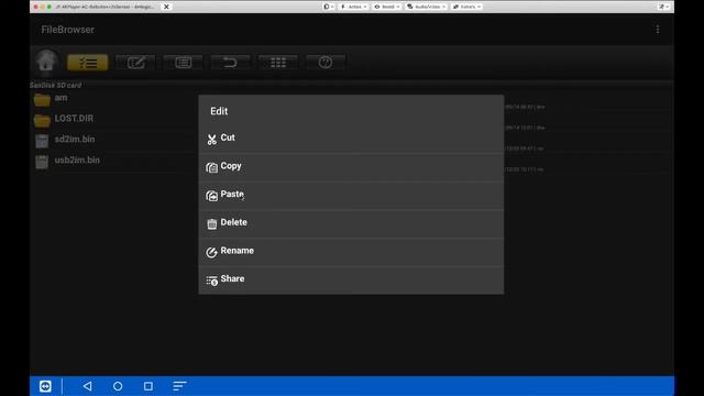 4K Mediaplayer With AM Player Software Explaination