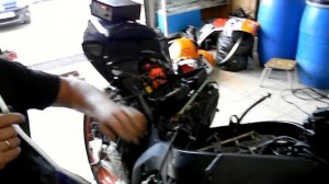 №3 Неисправность и распиновка датчика МОР Спорт байк HONDA CBR 1000 RR