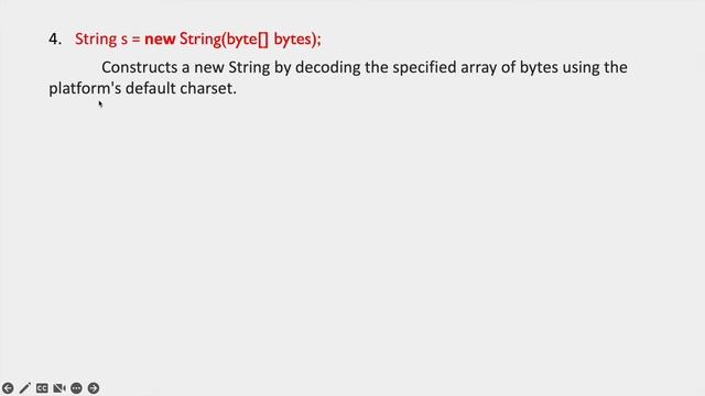 Constructors of String Class смотреть онлайн