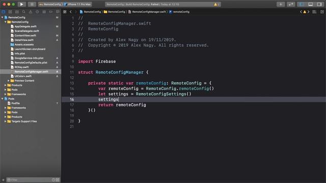 Getting Started with Firebase Remote Config on iOS, Swift 5 смотреть онлайн
