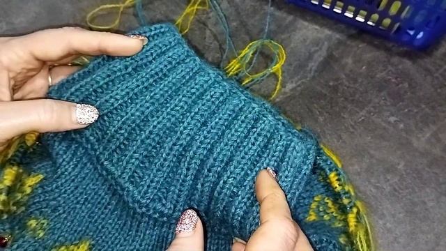 Вязание. Vlog. Два новых процеса. / Вяжу Лоппопейсу. смотреть онлайн