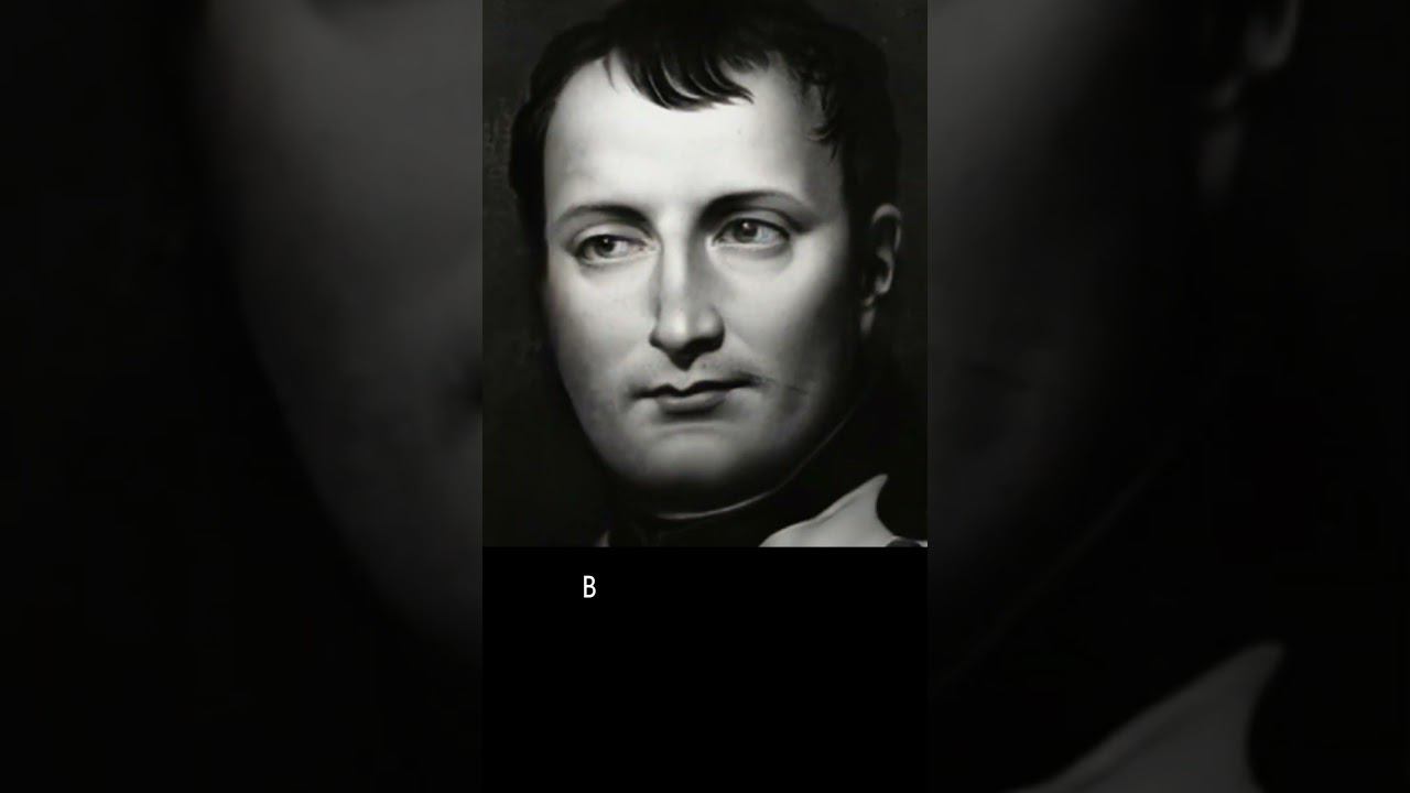 #Shorts Нейросеть оживляет. Наполеон Бонапарт смотреть онлайн