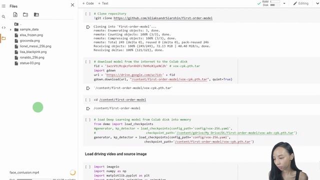 Artificial Intelligence - Face Animation Tutorial - DeepFake смотреть онлайн