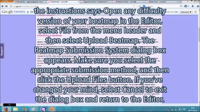 how to upload your beatmaps to osu! page смотреть онлайн