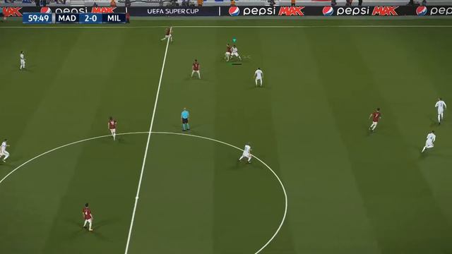 Score 4 : 0 - PES 2018 UEFA Champions League Final (FC Real Madrid vs AC Milan Gameplay) смотреть онлайн