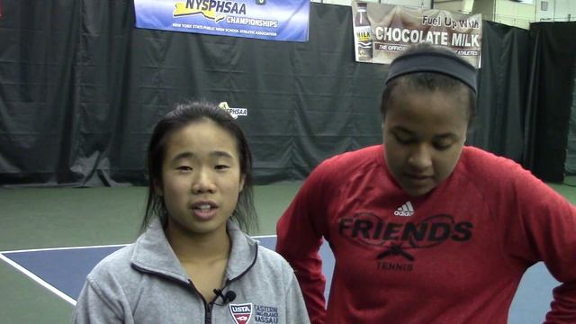 NYSPHSAA Girls Tennis Doubles Champions React to Winning Title смотреть онлайн