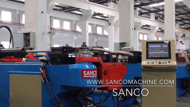 SANCO 1 D tight small radius fully auto pipe bending machine смотреть онлайн