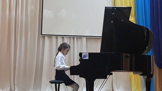 Князева София, К.Черни "Королевский вальс" смотреть онлайн
