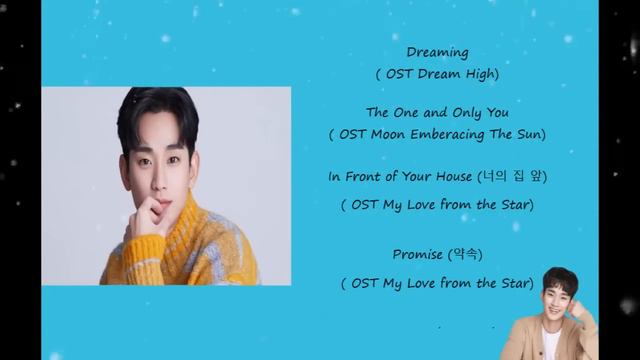 Best Of Kim Soo Hyun (김수현) Song Collection