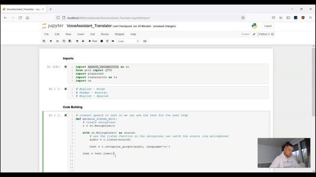 Multilingual Voice Translator in Python [Jarvis Voice Assistant Series] Part 1/2 смотреть онлайн