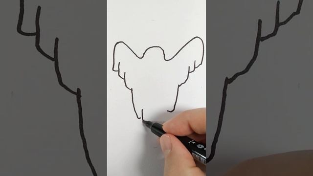 Как быстро нарисовать ПРИВИДЕНИЕ на Хэллоуин смотреть онлайн