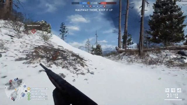 Battlefield 1: Austro-Hungarian Empire Invasion Of Lupkow Pass - Conquest Gameplay смотреть онлайн