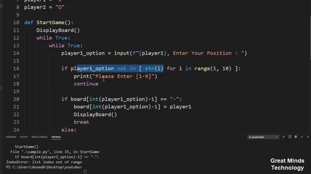Python - Tic Tac Toe Game | Tamil | iCoding смотреть онлайн