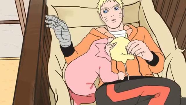 Boruto Baby & Naruto Sleeping.. Amv