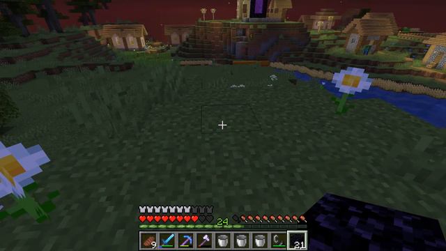 Minecraft 1.15 - Как построить портал в АД? Что нужно для путешествия в нижний мир? смотреть онлайн