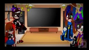 (Old Au)||Afton Family React To Michael Afton||My Au~(Glammike Au-)//Remake