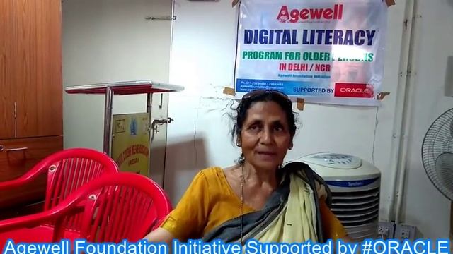 Agewell Foundation Digital Literacy Program Supported by #ORACLE смотреть онлайн