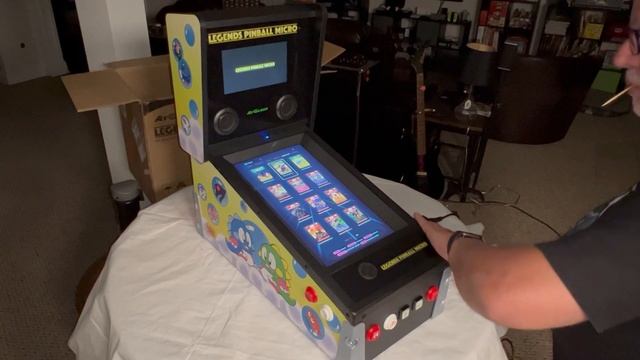 AtGames Legends Pinball Micro - Setup & First Look смотреть онлайн