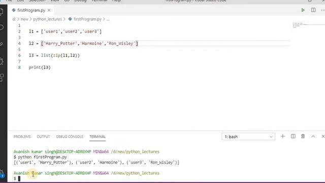 CHAPTER 15 :10.Zip Function In python |python complete tutorial course in hindi| #coder_brains |20 смотреть онлайн