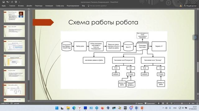 RPA робот для загрузки платежек в 1С из системы КАСИБ. смотреть онлайн
