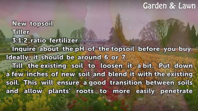 How to Add Topsoil to a Flower Bed смотреть онлайн