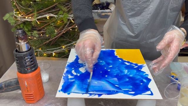 Resin box набор для рисования эпоксидной смолой, набор море. Resin art. Michael art смотреть онлайн