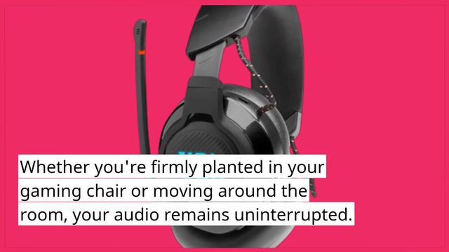 JBL Quantum 610 Wireless 2.4GHz Headset: 40h Battery, 50mm Drivers Review смотреть онлайн