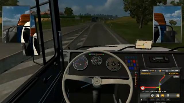 ETS 2 MOD CAMINHAO MERCEDES BENZ 1518 смотреть онлайн