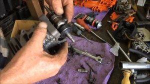 Бензопила  Husqvarna 236 замена поршневой!