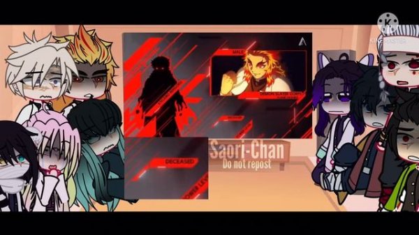 Hashira react to their power levels 1/2||Demon Slayer||SPOILER ALERT||Read description