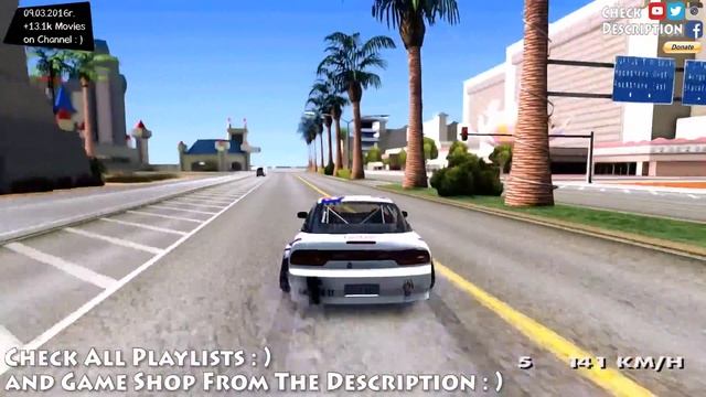 GTA San Andreas - Nissan 240SX Stance With Nico Yazawa Itasha EnRoMovies _REVIEW смотреть онлайн