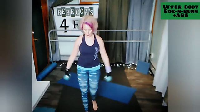 Upper Body Box & Burn +10 Minute ABS-Rebecca Tredeau Fitness смотреть онлайн