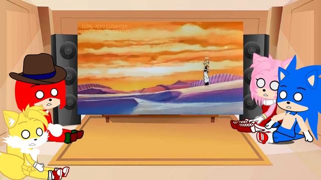 Sonic and friends react to gogeta and shadow vs vegeta смотреть онлайн