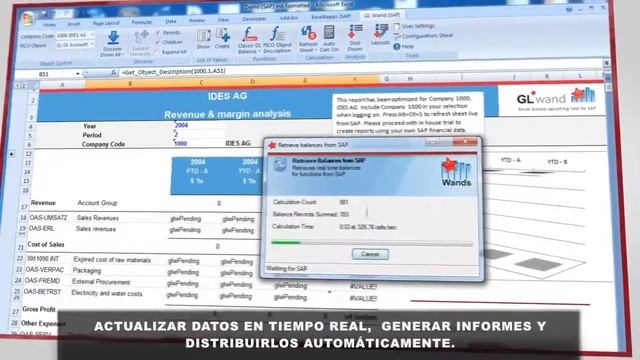 Oracle en tiempo real y SAP Informes Financieros en Excel ¡Fácil! смотреть онлайн