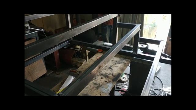 Крыльцо к дому из профильной трубы. смотреть онлайн