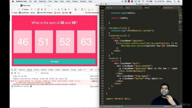 [React js] Project Game : Game Play Click the option tiles and determining the correct one! смотреть онлайн