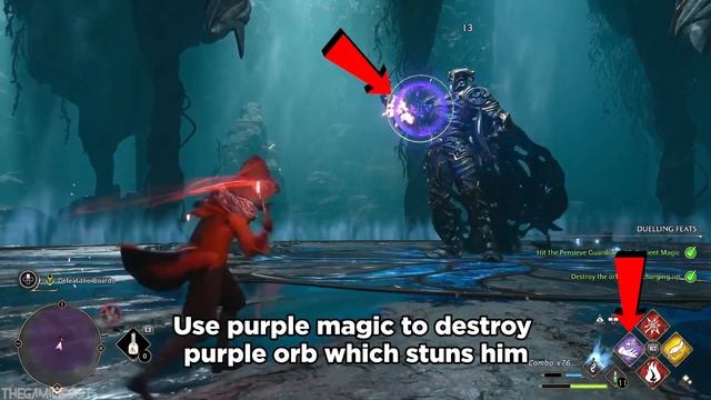 Easiest Guide to Defeat Pensieve Guardian in Hogwarts Legacy смотреть онлайн