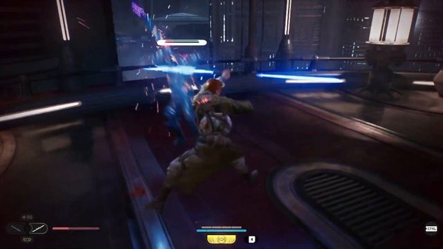 Battle with inquisitor The Ninth Sister. Star Wars Jedi: Survivor walkthrough no commentary part 5 смотреть онлайн